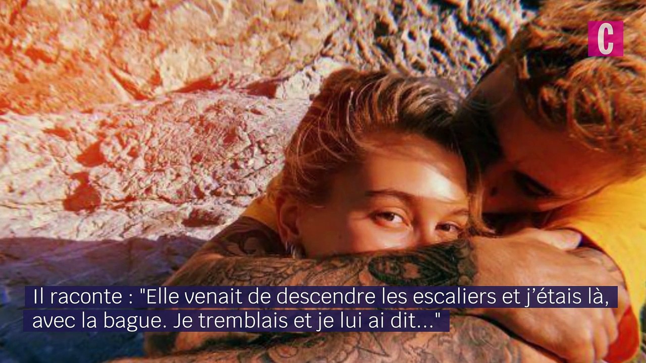 Justin Bieber raconte sa demande en fiançailles à Hailey Baldwin