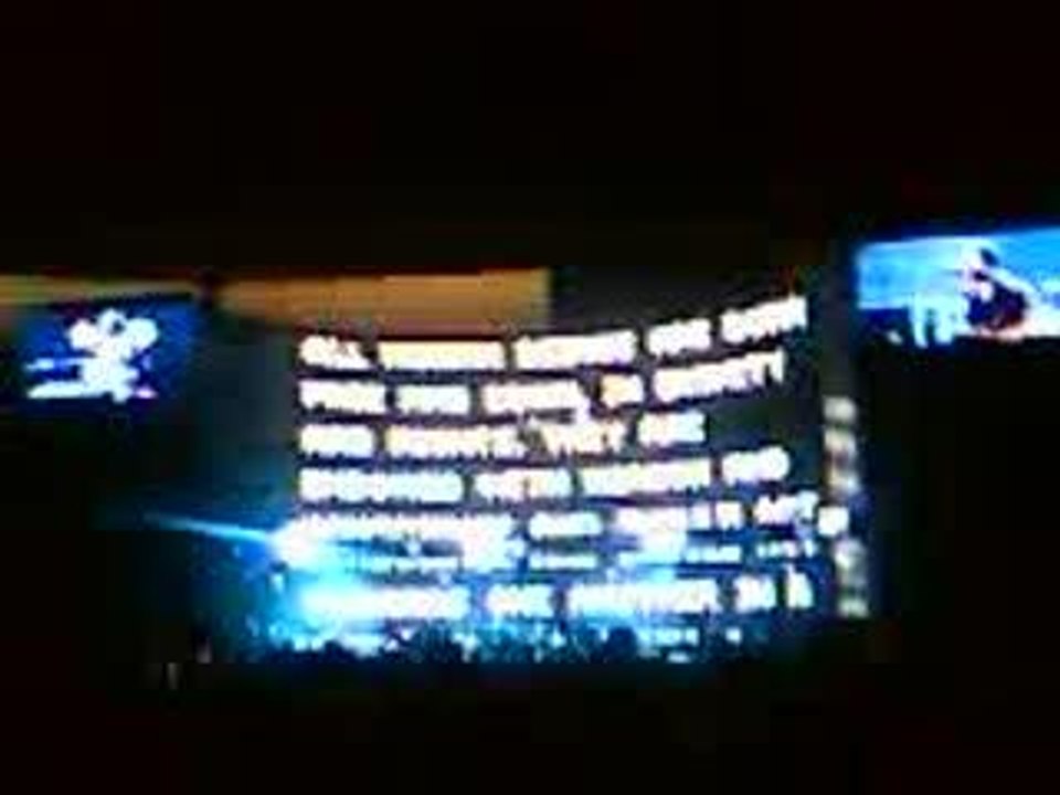 Concert stade de France U2 juillet 2005