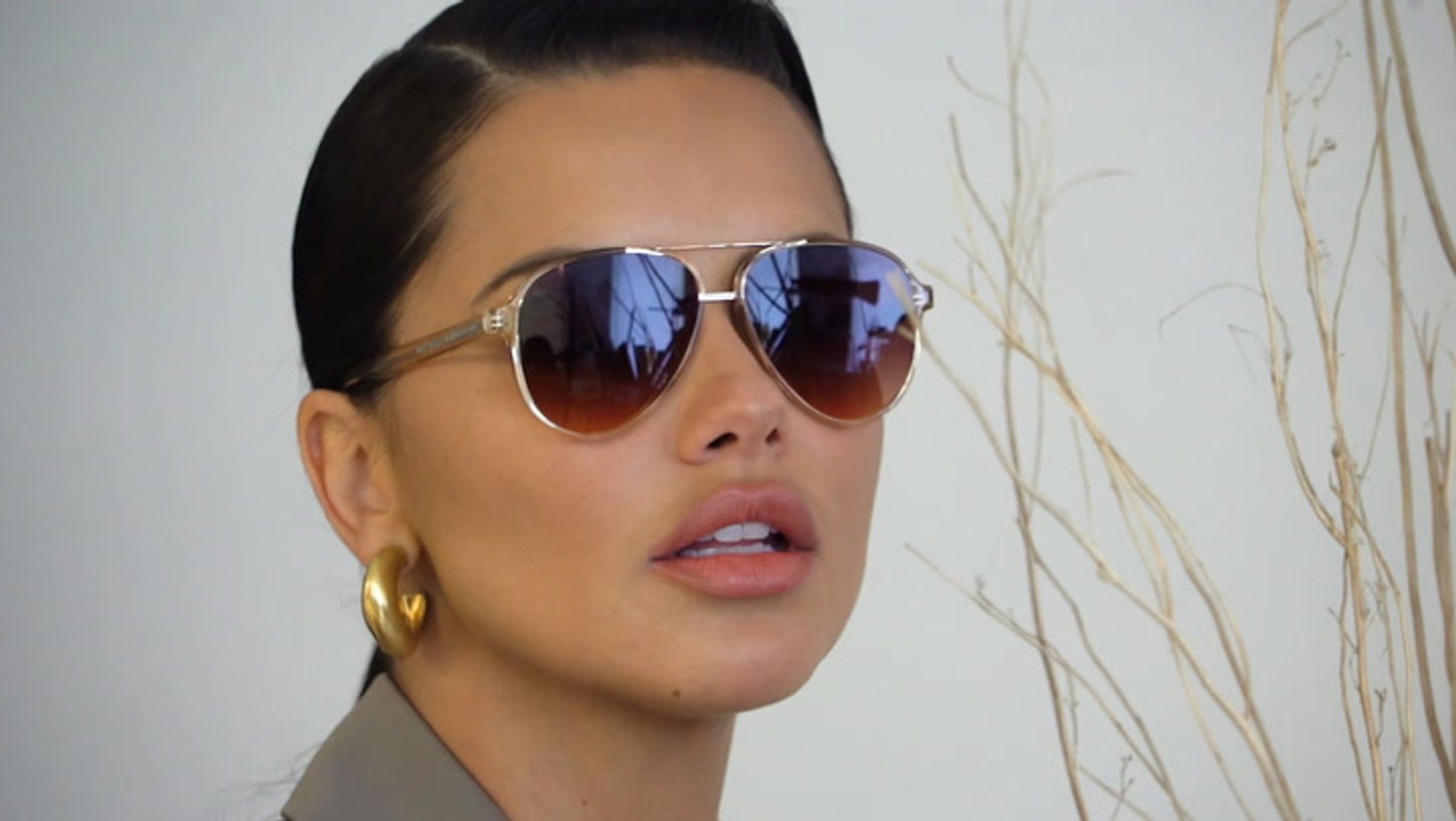 PRIVE REVAUX PANTHER X Adriana Lima Toffee Sunglasses |  centenariocat.upeu.edu.pe