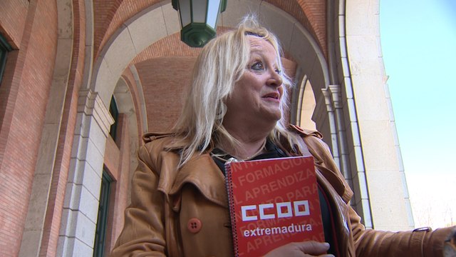 Encarna Chacón, Secretaria General de CCOO Extremadura