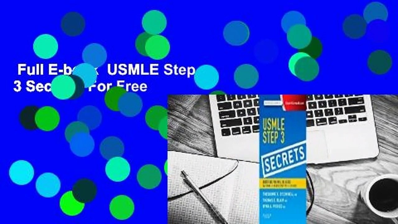 Full E-book  USMLE Step 3 Secrets  For Free
