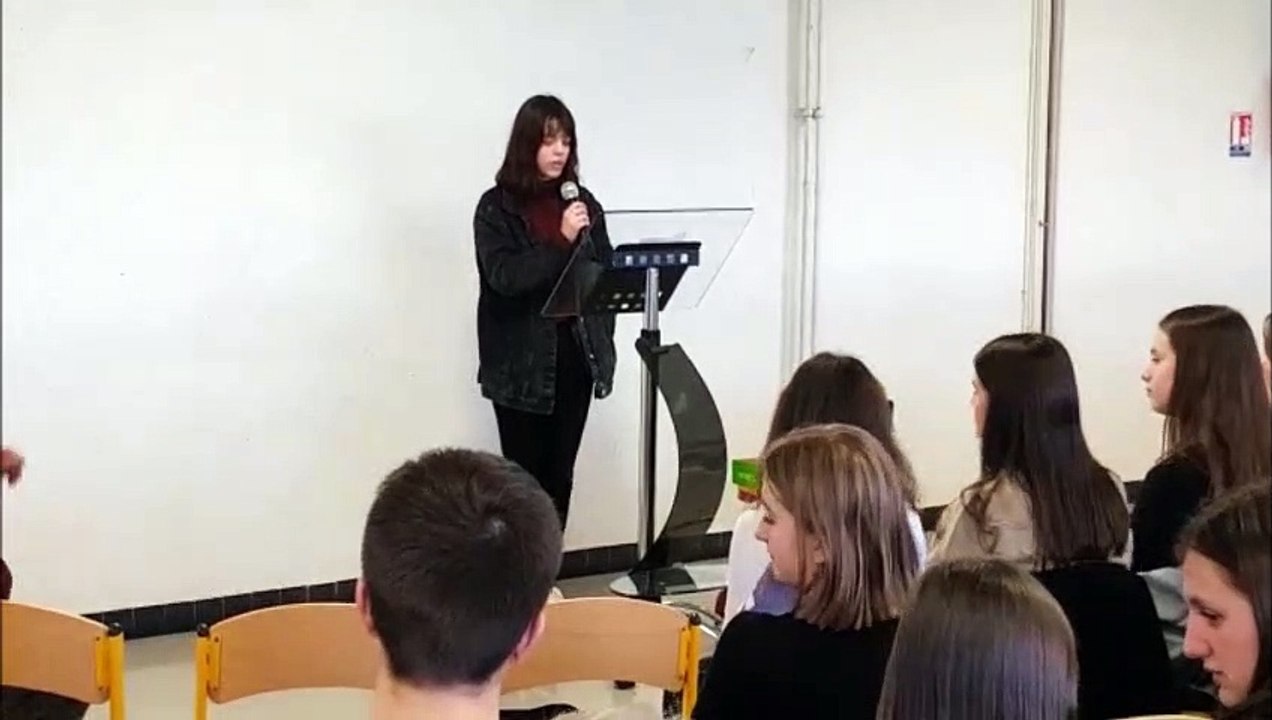 Lunéville : les élèves du lycée Bichat slament ce qu'ils ont sur le coeur