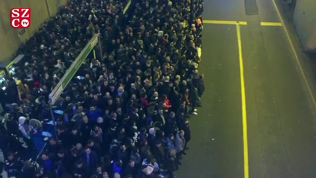 Metrobüs seferlerinde aksama!