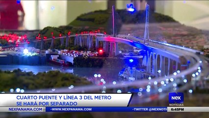 Cuarto puente y línea 3 del metro se hará por separado - Nex Noticias