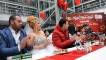 Trakya'da çiftler evlenmek için '14 Şubat Sevgililer Günü''nü seçti - KIRKLARELİ/EDİRNE/TEKİRDAĞ