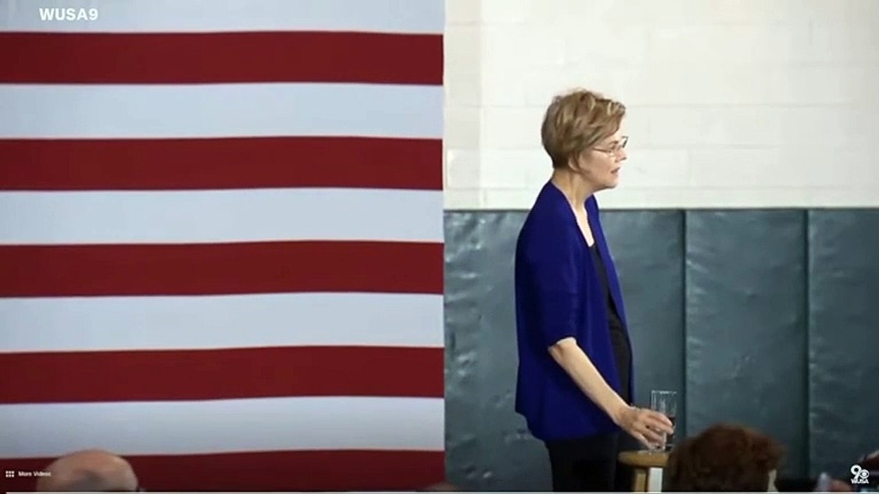 Elizabeth Warren Calls Donald Trump Vladimir Putin's 'Elf On The Shelf' At Virginia Rally