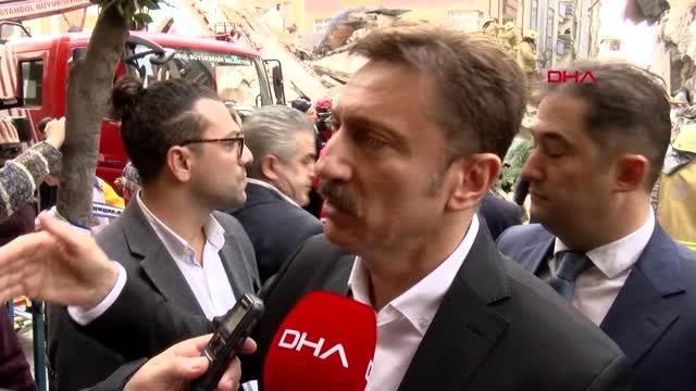 Bahçelievler belediye başkanı'nda çöken binaya ilişkin açıklama