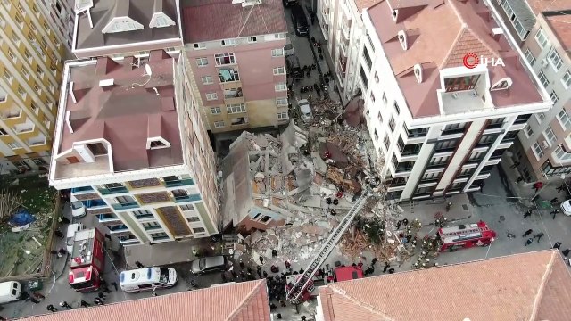 Bahçelievler Belediyesi’nden çöken binayla ilgili açıklama