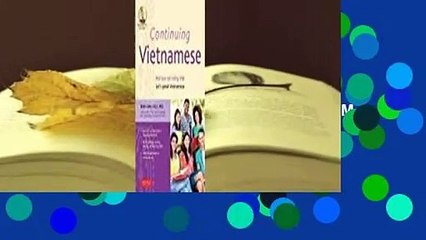 [Read] Continuing Vietnamese: Let's Speak Vietnamese (Audio CD-ROM Included)  For Free