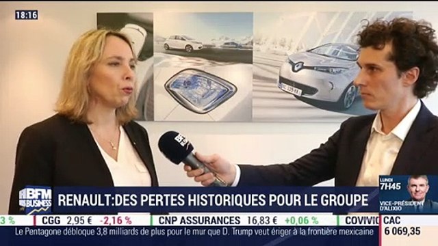 Clotilde Delbos (Renault) : des pertes historiques pour le groupe Renault - 14/02