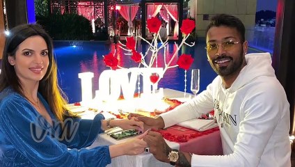 Hardik Pandya celebrates Valentine's Day with Natasa Stankovic