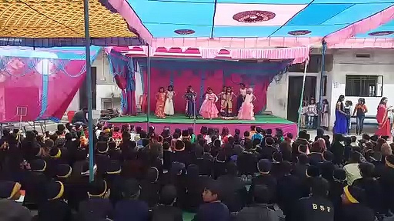 Group dance performance