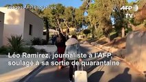 EXCLUSIF : Léo Ramirez, journaliste de l'AFP, soulagé de la fin de la quarantaine