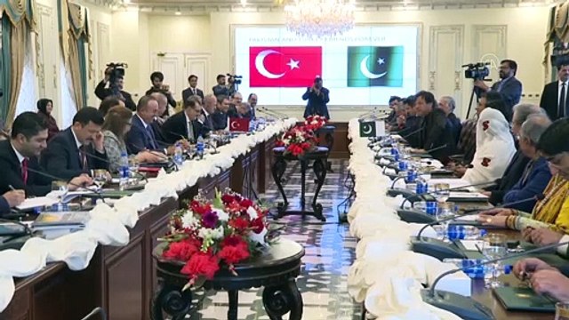 Erdoğan ve Han, Yüksek Düzeyli Stratejik İşbirliği Konseyi Toplantısı'na başkanlık etti - İSLAMABAD