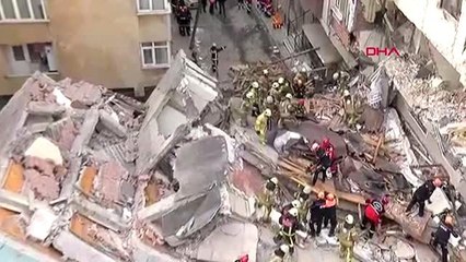 Bahçelievler'de bina çöktü 9