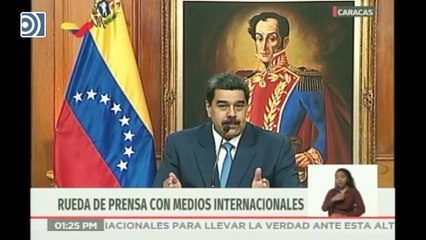 Maduro dice que lo hablado entre Delcy Rodríguez y José Luis Ábalos es "secreto"
