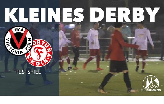 Südstädter gewinnen kleines Derby | FC Viktoria Köln II - SC Fortuna Köln II (Testspiel)