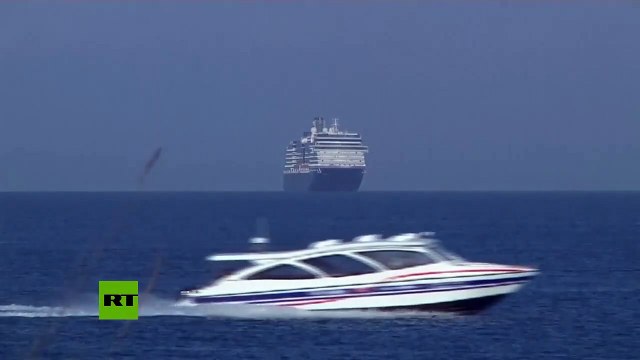 Un crucero atraca en Camboya tras ser rechazado de cuatro países por miedo del coronavirus