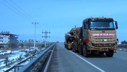 Suriye sınırına askeri sevkiyat sürüyor - GAZİANTEP