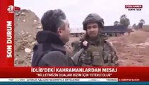 İdlib'deki komutanı röportaj için taciz eden A Haber muhabiri gündemde