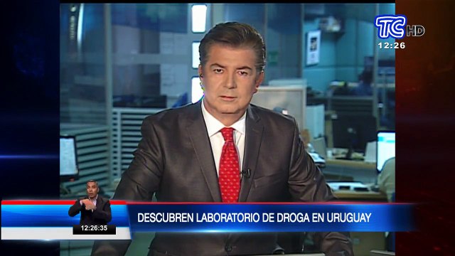 Policía destruye laboratorio de droga de embajador de Colombia en Uruguay