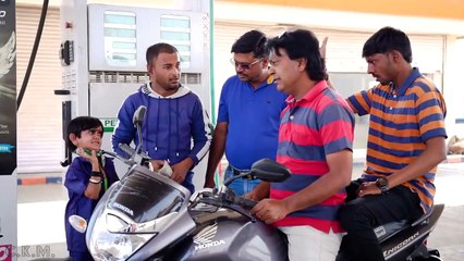 CHOTU DADA PETROL WALA |" छोटू दादा पेट्रोल वाला "| Khandesh Hindi Comedy | Chotu Dada Comedy Video