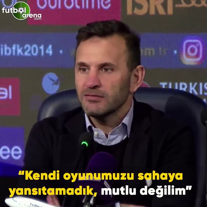 Okan Buruk: "Kendi oyunumuzu sahaya yansıtamadık, mutlu değilim"