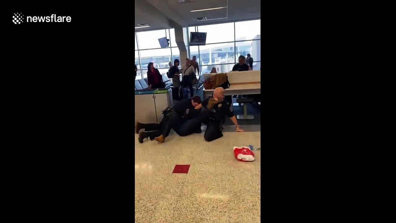 'On another planet': Shocking scene as man is t...
