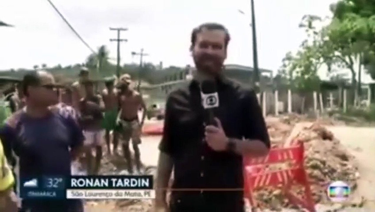 Lavar o rabo! (gafe ao vivo)