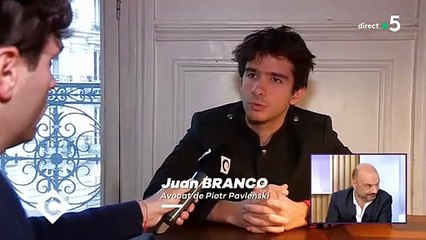 Juan Branco, l'avocat de l'artiste russe qui a publié la vidéo, laisse entendre ce soir dans "C à vous" sur France 5 qu'il y a "d'autres éléments" concernant Benjamin Griveaux