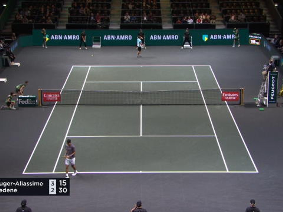 Rotterdam - Auger-Aliassime : "Content de passer"