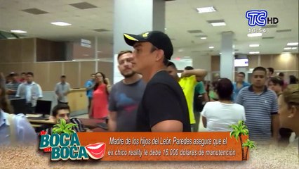 VIDEO | "Espero cogerlo a Alex": Madre de los hijos del León Paredes cuenta que tiene boleta de captura