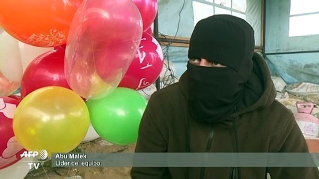 Los globos incendiarios contra Israel surcan de nuevo los cielos de Gaza