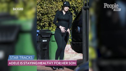 Adele Steps Out Looking Fit in Workout Clothes After Attending Oscars Afterparty