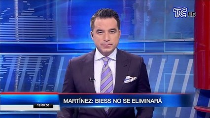 VIDEO | Ministro de Finanzas negó que hay pedido de cerrar el banco del Biess