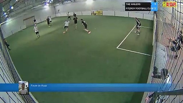 Faute de Hugo - THE WAILERS Vs FITZROY FOOTBALL CLUB - 13/02/20 21:00 - LIGUE 1 - Poitiers Game Parc
