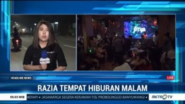 Razia Tempat Hiburan di Jakarta Utara, 11 Orang Positif Narkoba