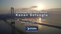 Kawasaki H2R - World Record  400 km-h in 26 sec. HD