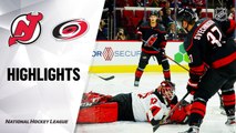 NHL Highlights | Devils @ Hurricanes 2/14/20