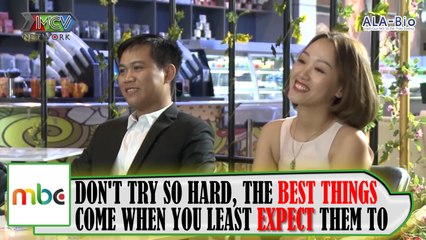 DON'T TRY SO HARD, THE BEST THINGS COME WHEN YOU LEAST EXPECT THEM TO