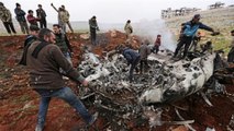 Syrian military helicopter downed as Idlib fighting intensifies