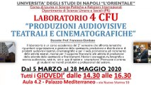 LABORATORIO DI PRODUZIONI AUDIOVISIVE, TEATRALI E CINEMATOGRAFICHE - UNIOR - spot 2020