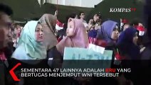 Momen Bahagia WNI Saat Akan Dipulangkan ke Kampung Halaman Usai Observasi di Natuna