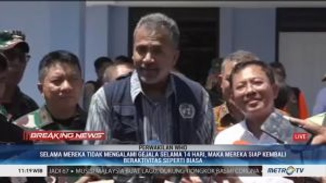 Perwakilan WHO Pantau Pemulangan WNI di Natuna