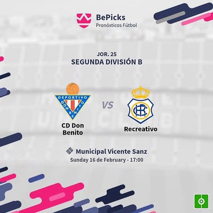 CD Don Benito vs Recreativo Los Numeros.
