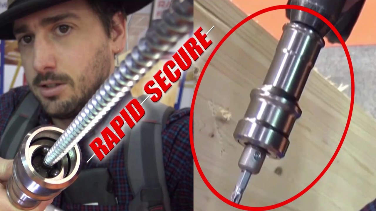 ⏩ EMBOUT GÉANT " RAPID SECURE " ‼️pour Vis de Structure ( System SCHMID ) / EUROBOIS