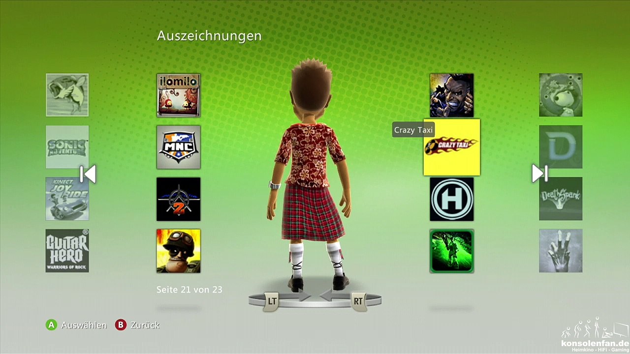 Crazy Taxi ► Avatar Awards