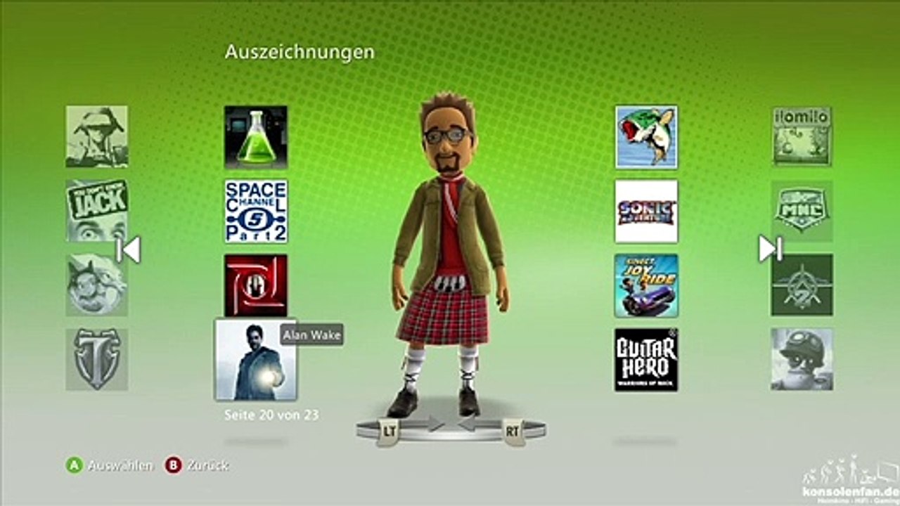 Alan Wake ► Avatar Awards