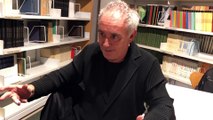 Entrevista a Ferran Adrià tras la presentación del primer volumen de la Bullipedia: PALEOLÍTICO Y NEOLÍTICO. LOS ORÍGENES DE LA COCINA.