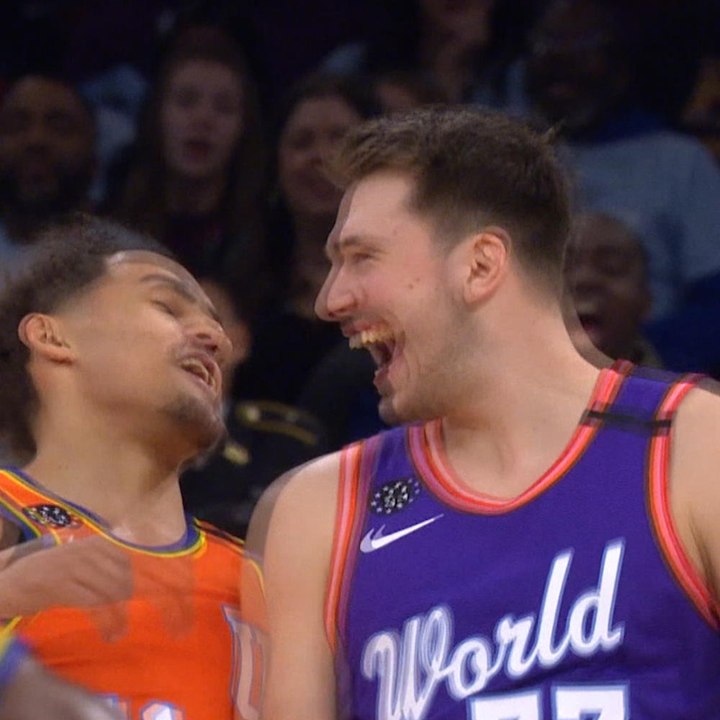 'What a shot!' - Doncic sinks half-court buzzer...